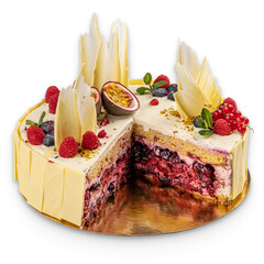Passionfruit cheese cake